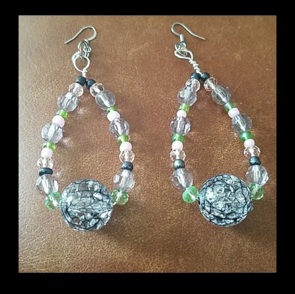 Crackle Ball Hoops ❤Host Pick❤ Best in Boutiques